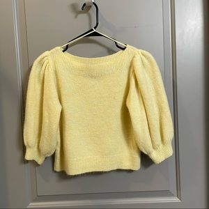 Mango knit top